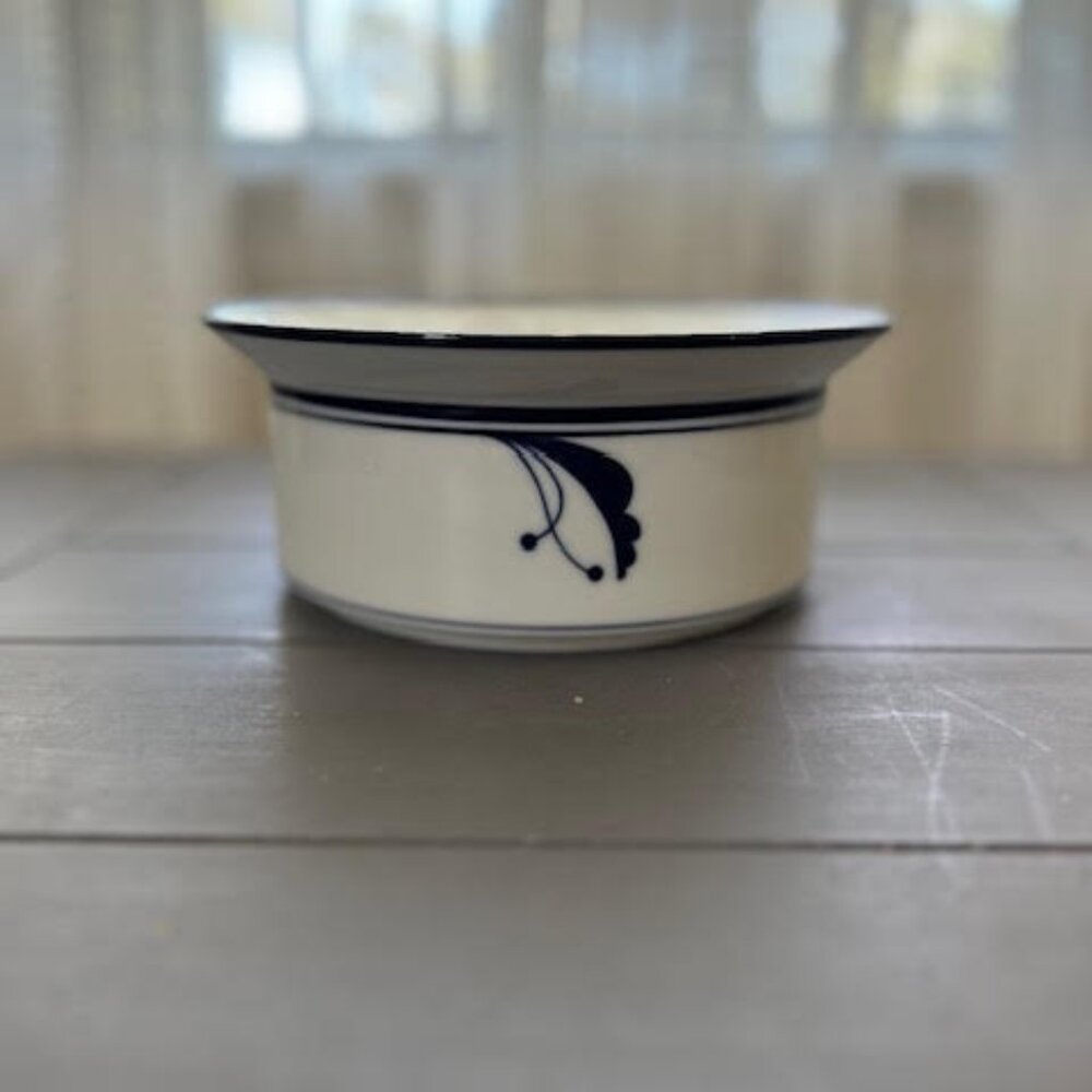 Dansk Bayberry Blue Vegetable Bowl Vintage